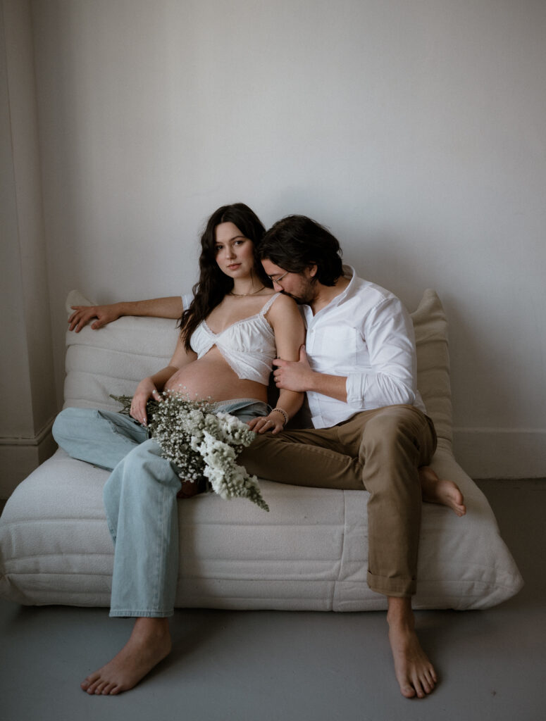 Vancouver Studio Maternity Session