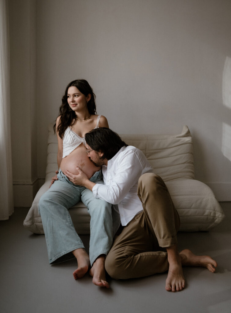 Vancouver Studio Maternity Session