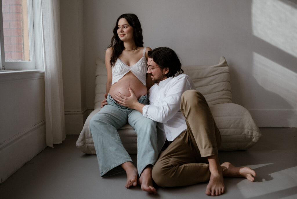 Vancouver Studio Maternity Session