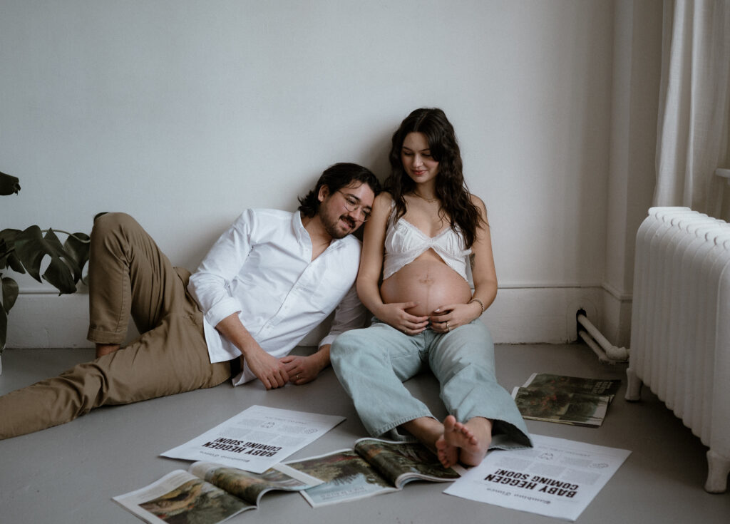 Vancouver Studio Maternity Session