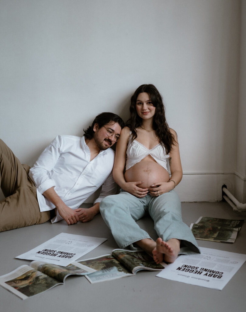 Vancouver Studio Maternity Session