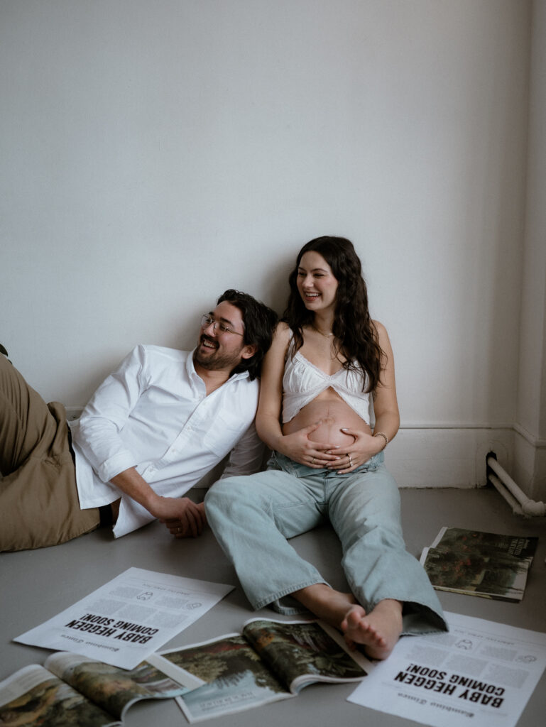 Vancouver Studio Maternity Session