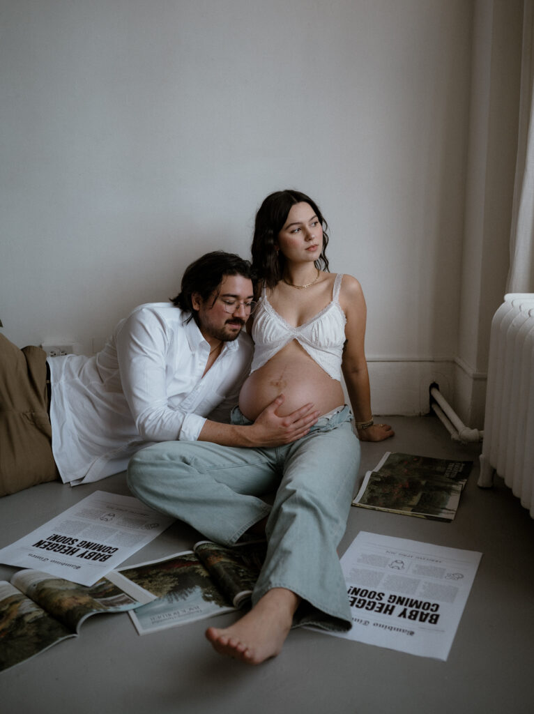 Vancouver Studio Maternity Session