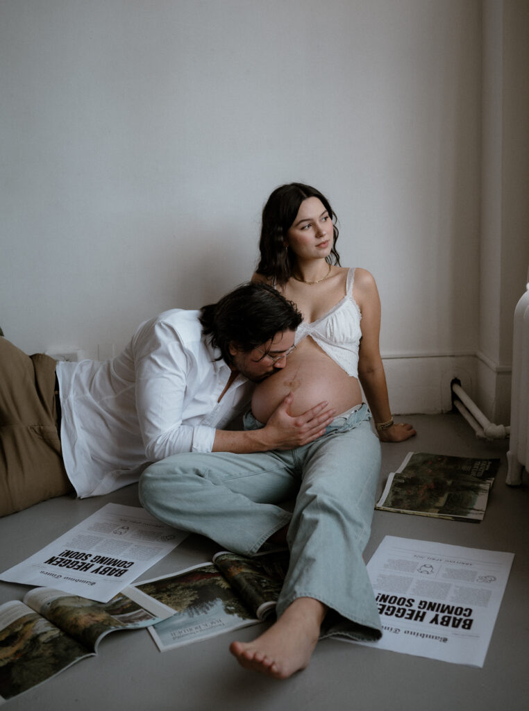 Vancouver Studio Maternity Session