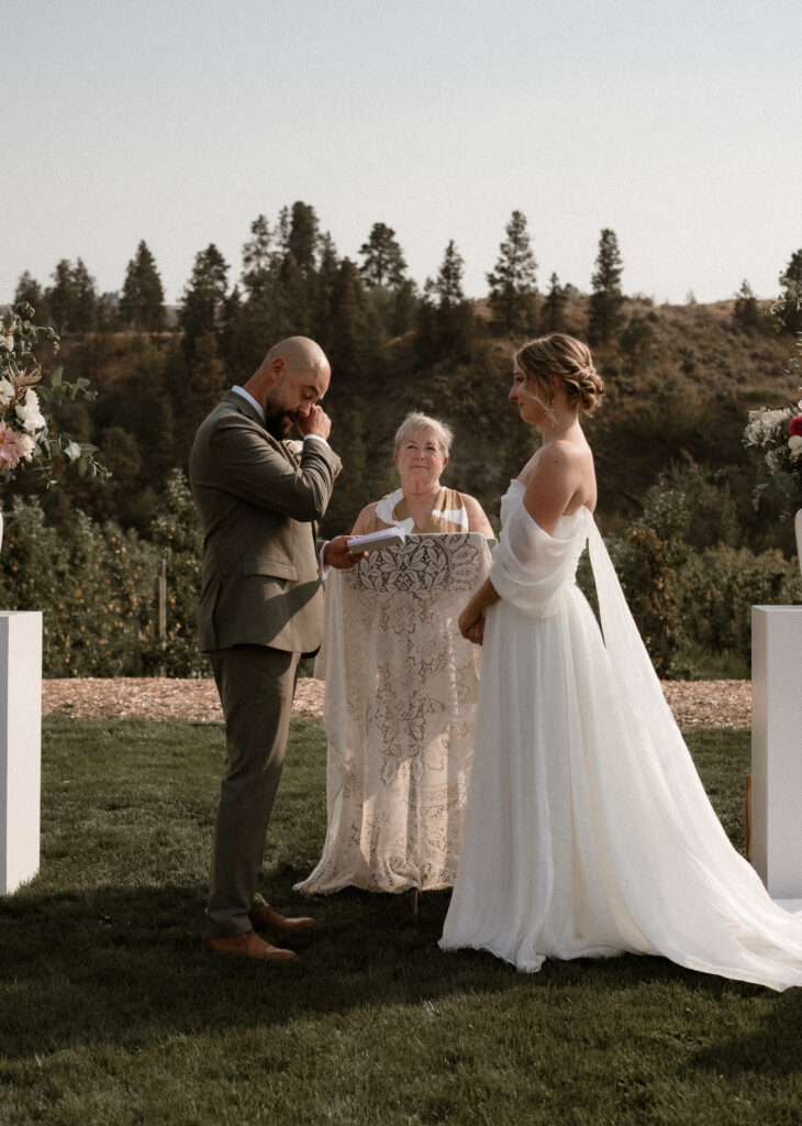 Summerland Apple Orchard Wedding