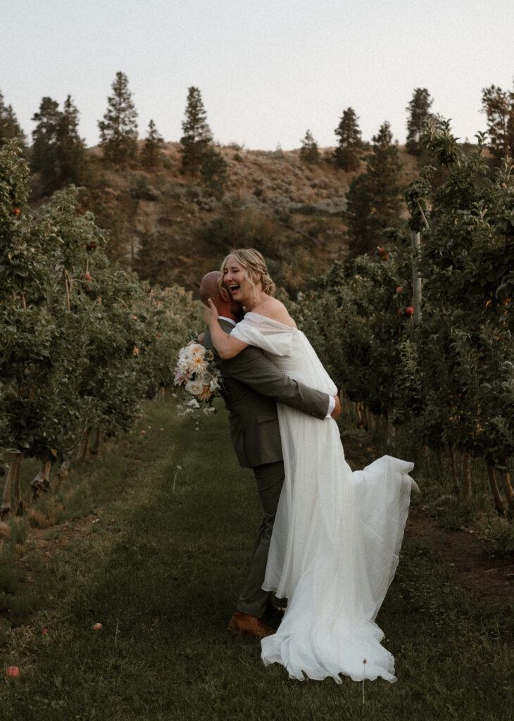 Summerland Apple Orchard Wedding