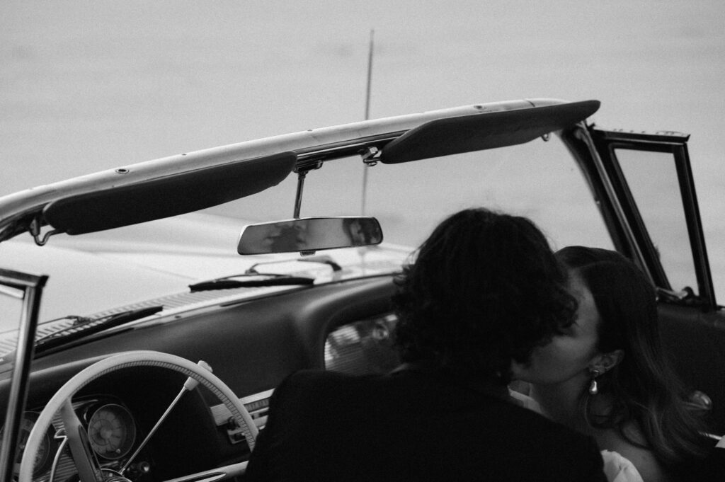 Classic Car Elopement